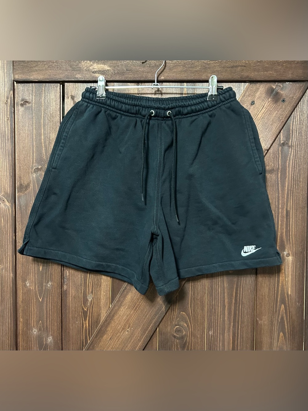Nike Club Fleece Shorts Black Small
